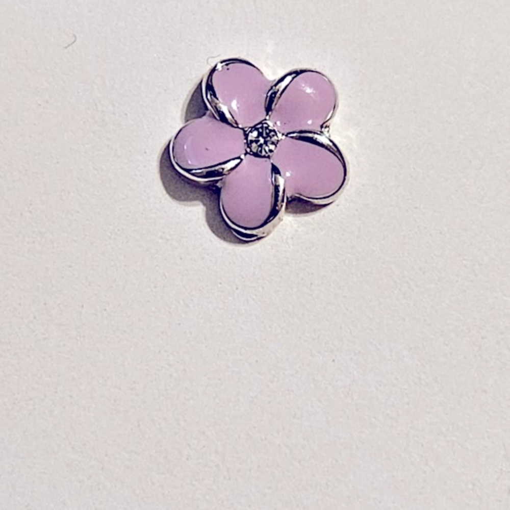 Origami Owl Flower Charm